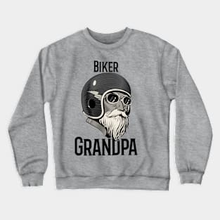 Biker Grandpa Crewneck Sweatshirt